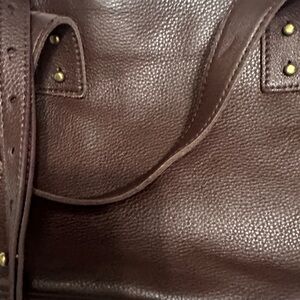 Brown Leather Handbag